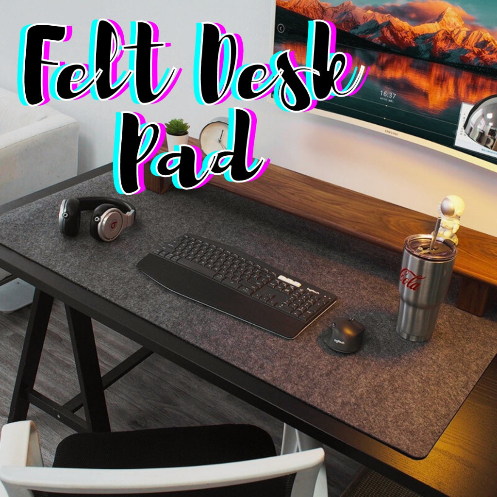 Non-Slip Protector Felt Desk Pad